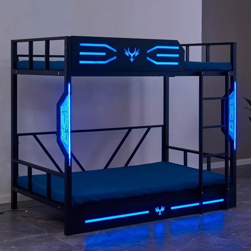 Esports Gaming Bed - سرير معدني مزدوج الطبقات للفنادق وصالات