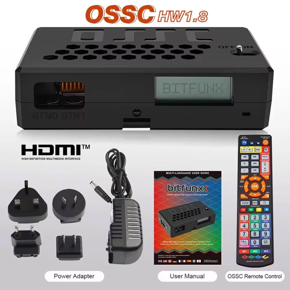 Elgato Stream Deck - BitFunx V1.8 OSSC Upscaler محول صور