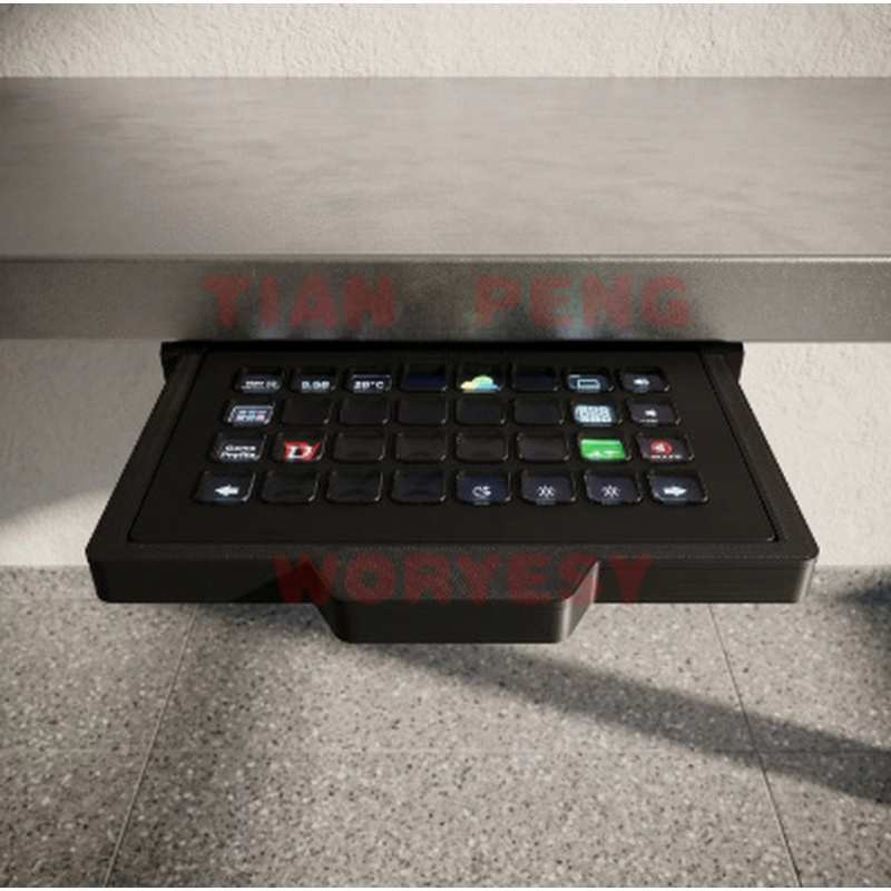 Elgato Stream Deck - حامل WYORESY قابل للإمالة بدون حفر