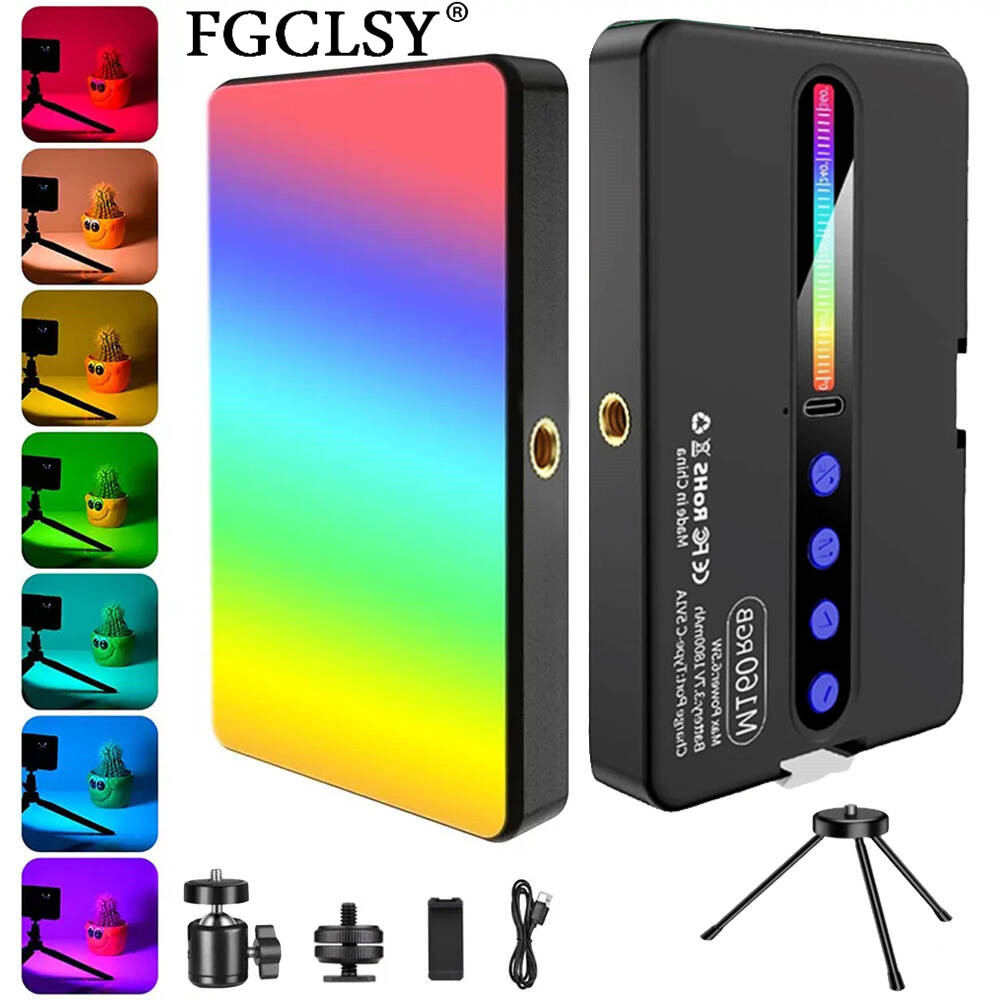 Webcam Ring Light - LED RGB ضوء الكاميرا كامل اللون