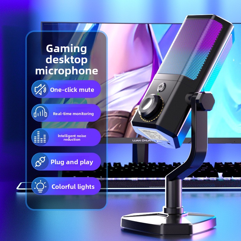 ميكروفون RGB للألعاب والبث الم - مراجعة Esports & Gaming Optics Gmbh وسعره