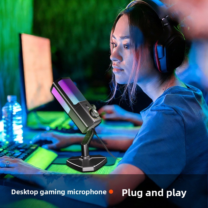 ميكروفون RGB للألعاب والبث الم - مراجعة Esports & Gaming Optics Gmbh وسعره