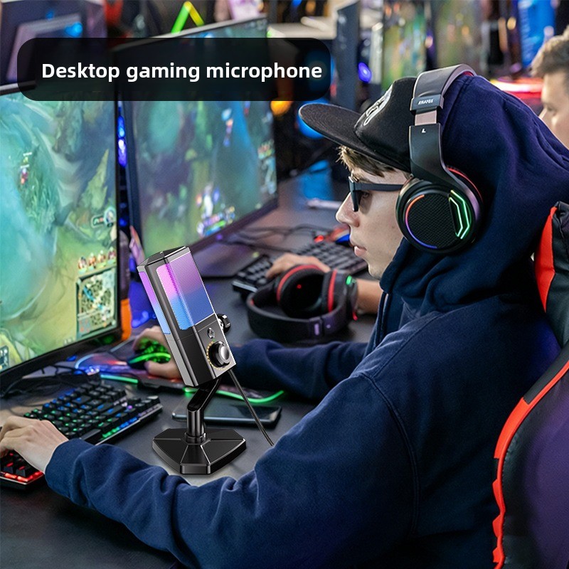 ميكروفون RGB للألعاب والبث الم - مراجعة Esports & Gaming Optics Gmbh وسعره