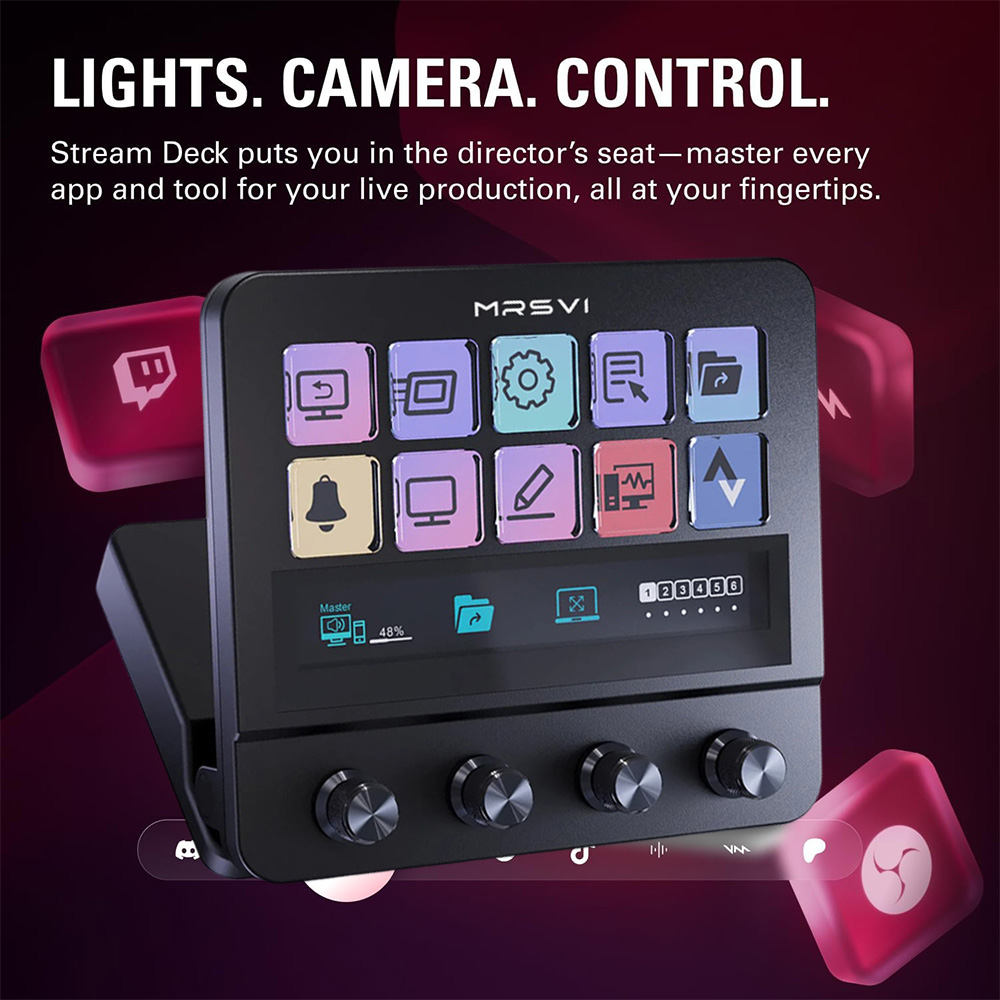 وحدة تحكم MRSVI N4 Stream Deck - مراجعة Elgato Stream Deck وسعره