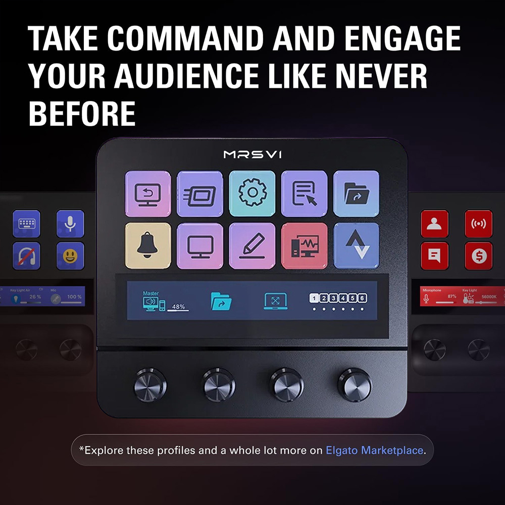 وحدة تحكم MRSVI N4 Stream Deck - مراجعة Elgato Stream Deck وسعره