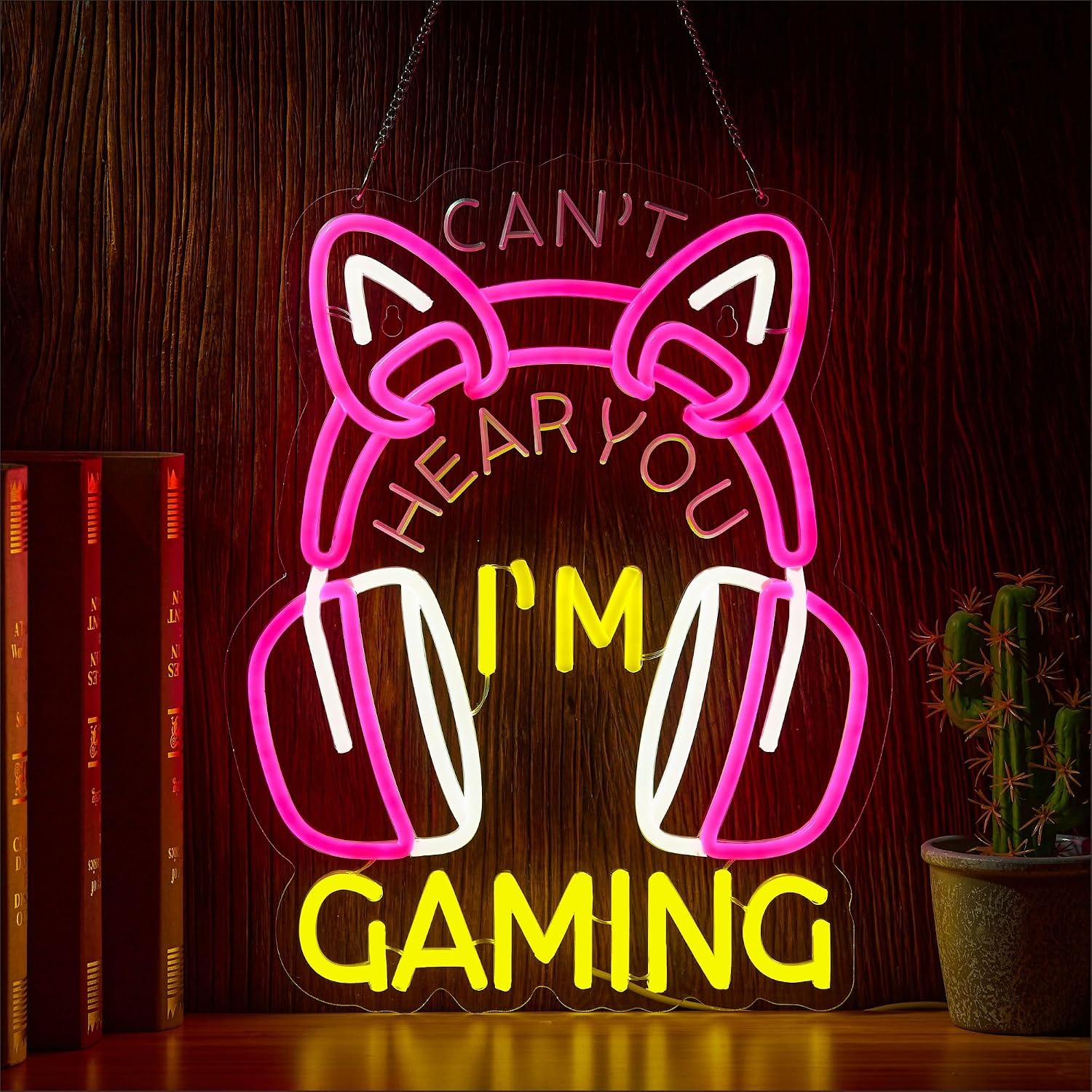 لافتة نيون بإضاءة LED تعمل بـ  - مراجعة Esports Gaming Cafe وسعره