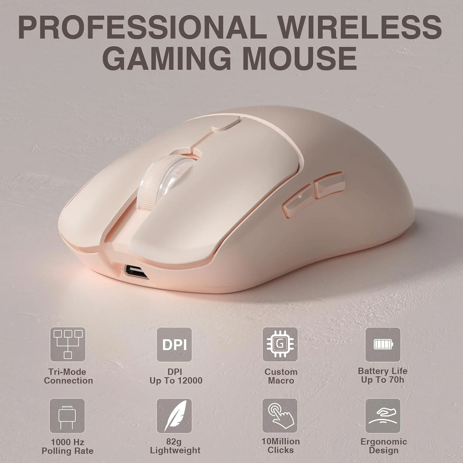 فأرة ألعاب لاسلكية ثلاثية الأو - مراجعة Esports Wireless Gaming Mouse وسعره