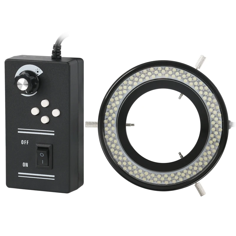 الصناعية أربعة مناطق الدفع الر - مراجعة Webcam Ring Light وسعره