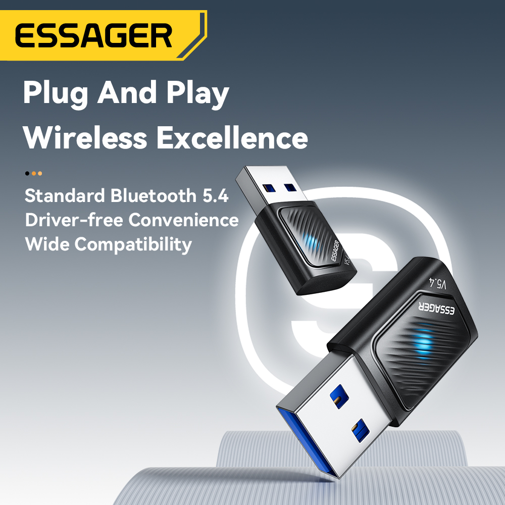 Essager USB بلوتوث 5.4 محول جه - مراجعة Esports Wireless Gaming Mouse وسعره
