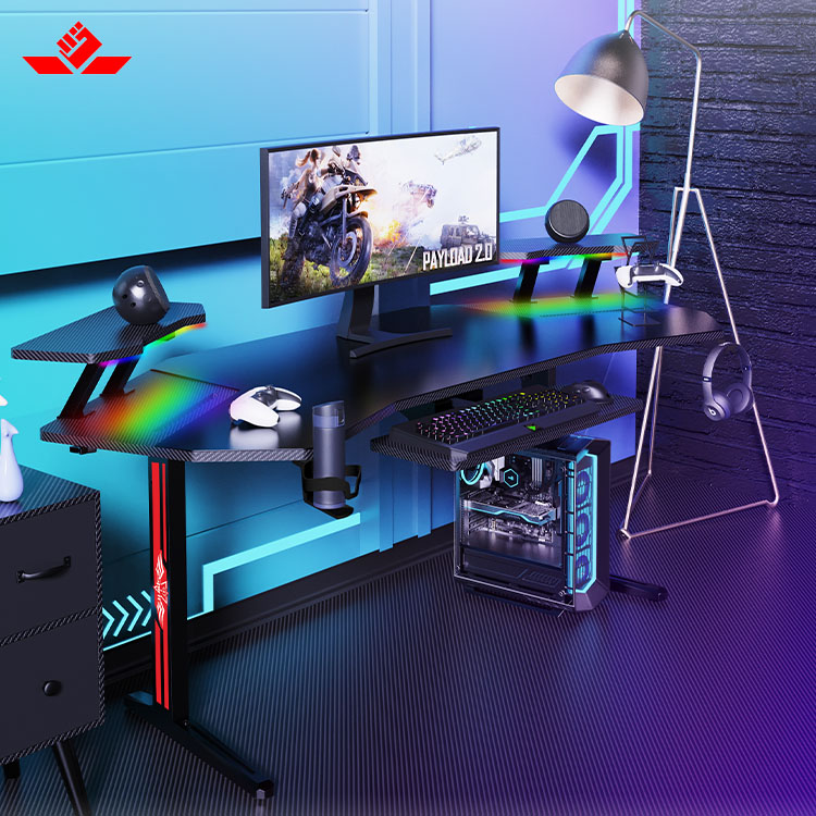 طاولة ألعاب كمبيوتر كبيرة مقاس - مراجعة Esports & Gaming Optics Gmbh وسعره