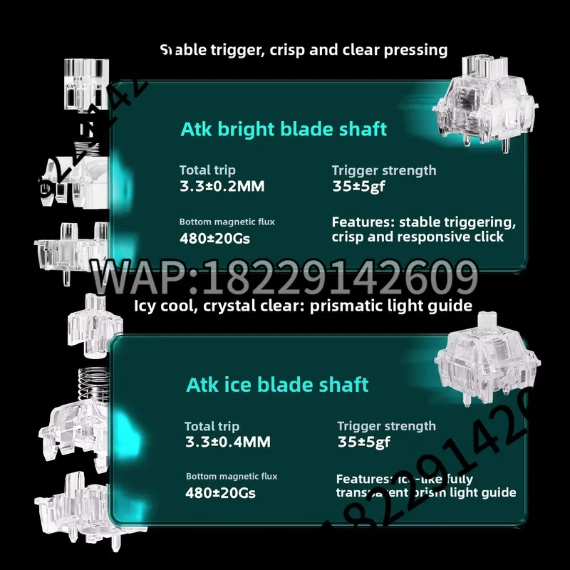 لوحة مفاتيح ميكانيكية ATK RS7  - مراجعة Esports & Gaming Optics Gmbh وسعره